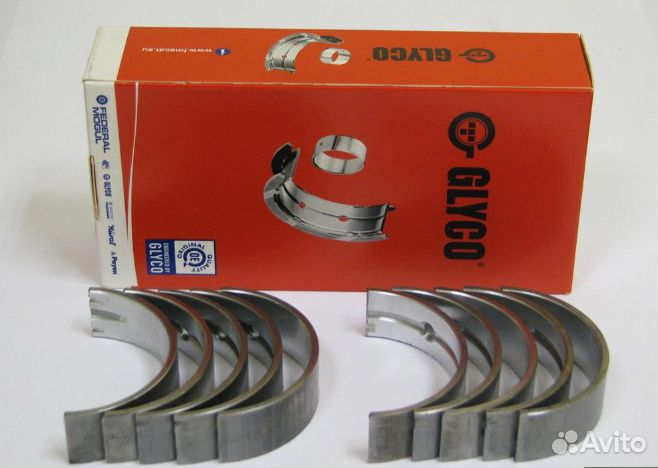 Вкладыши шатунные к-кт STD Renault R19/Clio/Megane