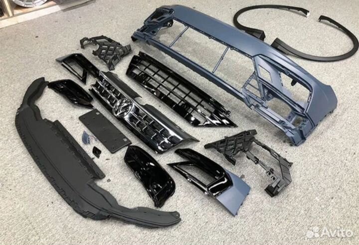 Бампер передний Tiguan 2 r line