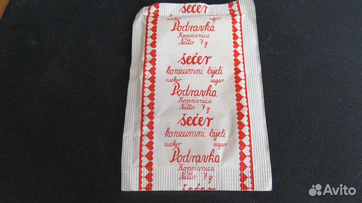 Сахар порционный коллекционный