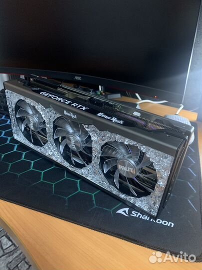 Видеокарта Palit geforce RTX 4070ti OC