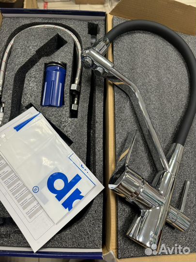 Смеситель с подсоединением фильтра на кухню