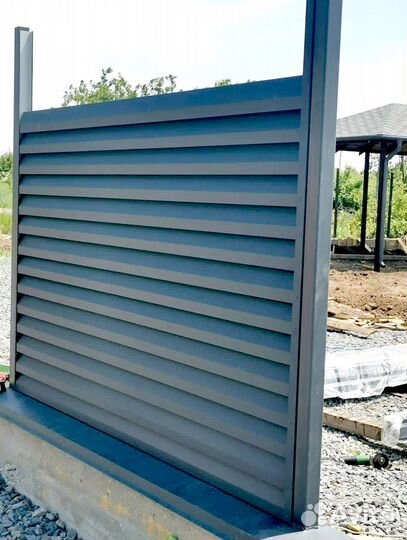 Забор под ключ. Штакетник, Жалюзи