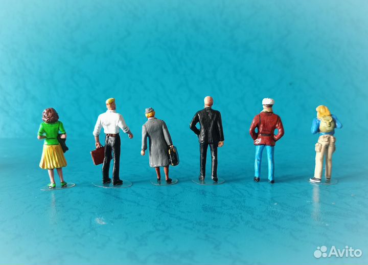 Фигурки гражданских в М 1/43
