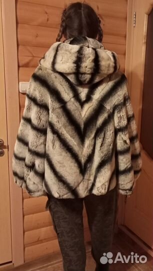 Шуба из кролика рекс 46 48