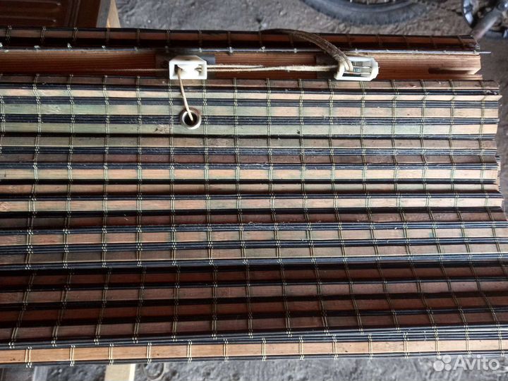 Жалюзи горизонтальные, бамбук