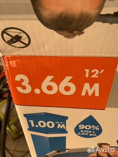 Каркасный бассейн intex