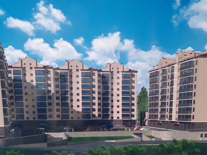 2-к. квартира, 71 м², 6/9 эт.