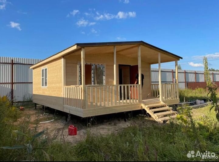 Каркасный дом 6х8