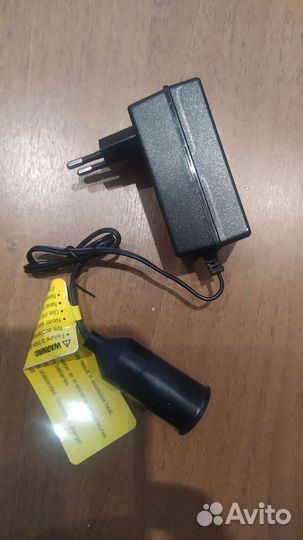 Адаптер для автохолодильника и др. техники 220-12V