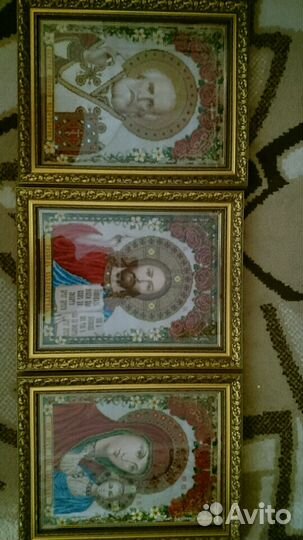 Иконы из бисера