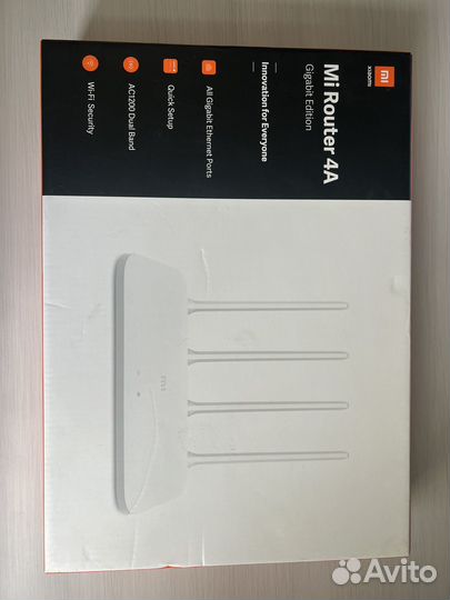 Wifi роутер xiaomi Mi Router 4A Gigabit Edition