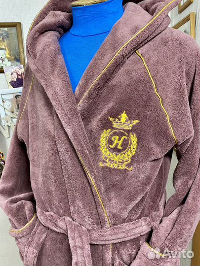 Цена халата без вышивки