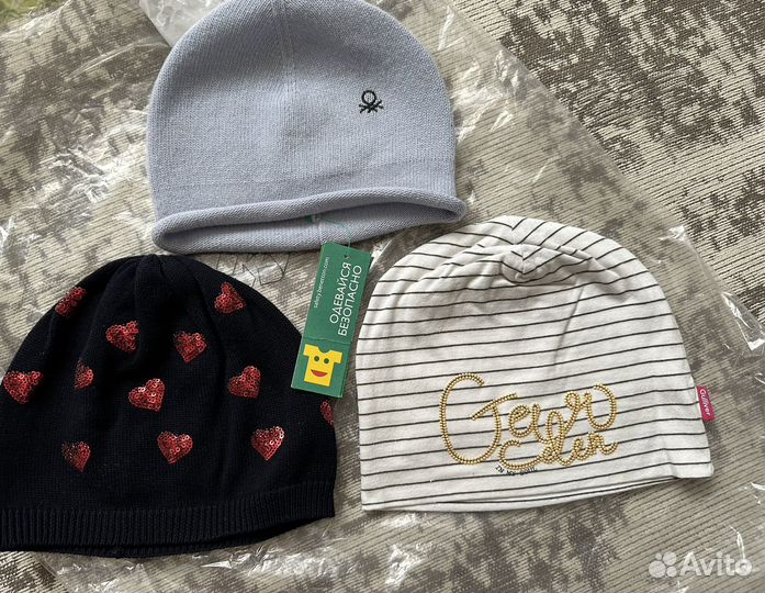 Шапка benetton,gulliver,H&M