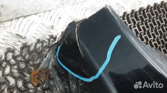 Бампер передний nissan navara D40 (DEA13G501)