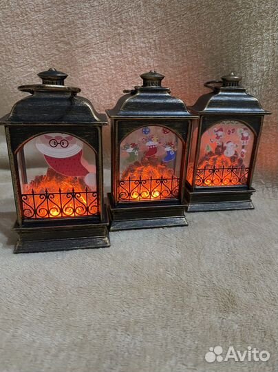 Сувенир новогодний старинная лампа