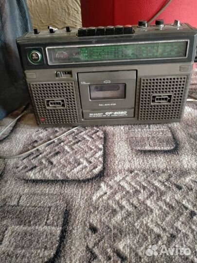 Кассетный магнитофон sharp 80-80