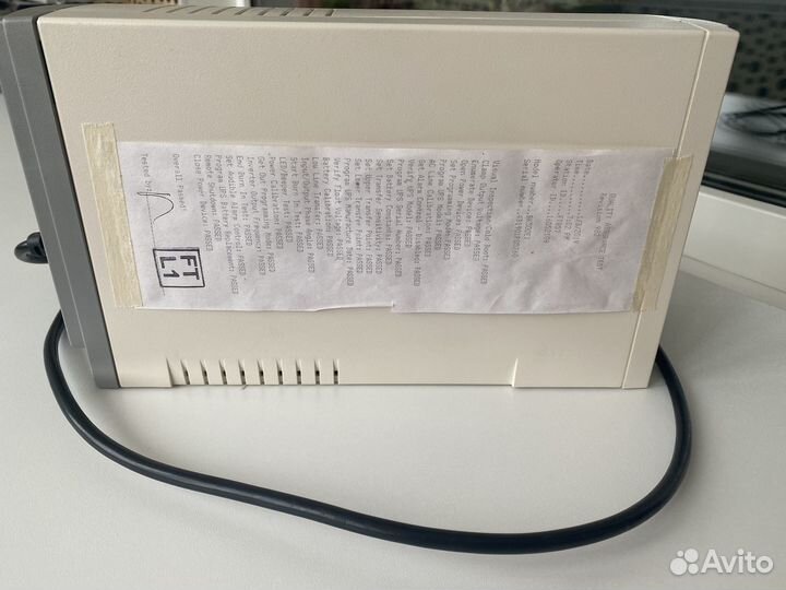 Источник бесперебойного питания APC Back-UPS 500