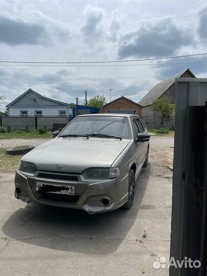 Бампер ваз 2114