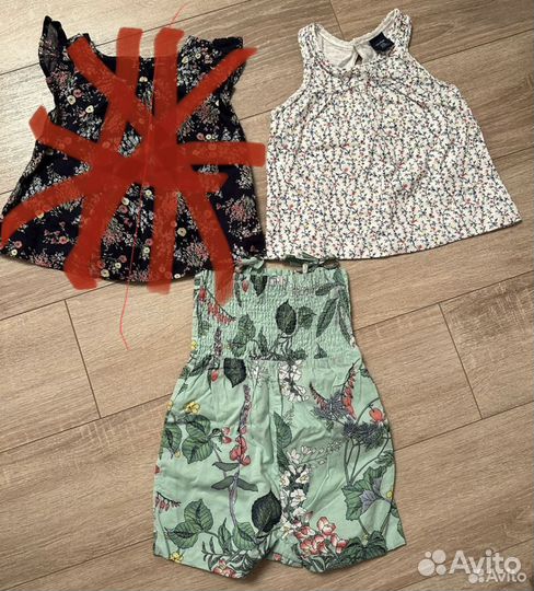 Одежда GAP новая ромпер, блузка, кофточка 18-24