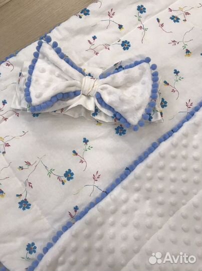 Плед конверт на выписку