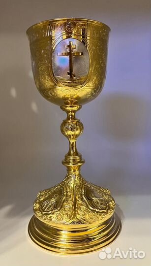 Потир большой, 1896 г., серебро 84 проба