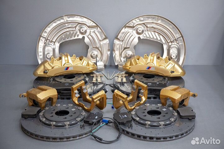 Карбон-керамические тормоза BMW M5 F90