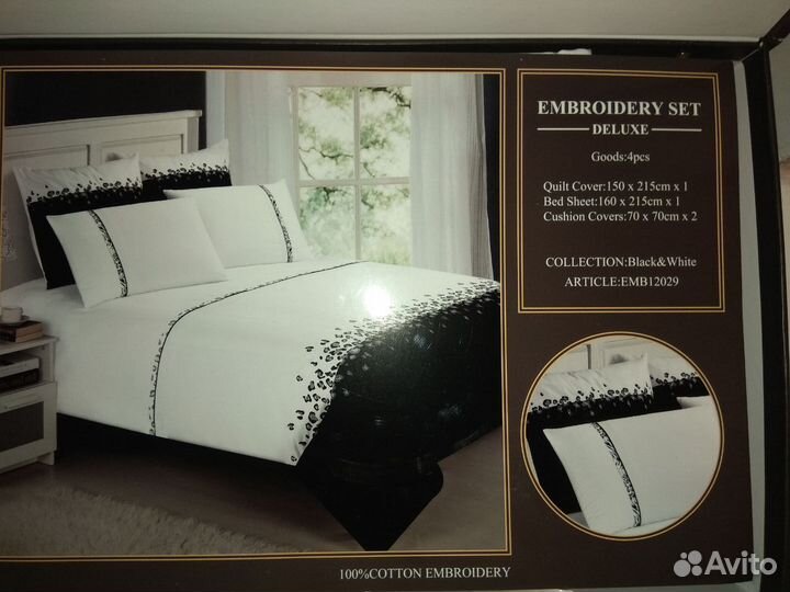 Постельное белье хлопок новое