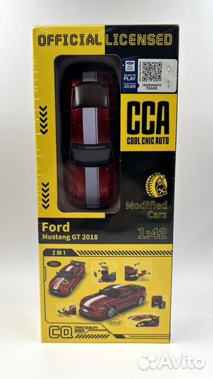 Модель спортивного автомобиля Mustang GT