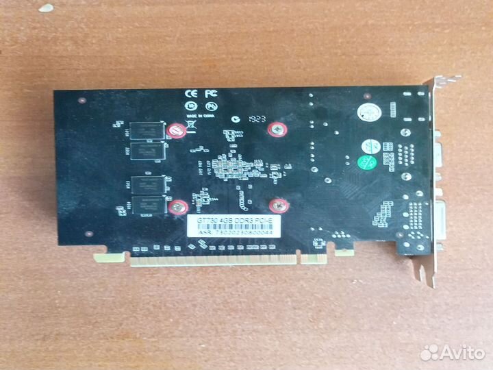 Видеокарта GT 730 4 gb