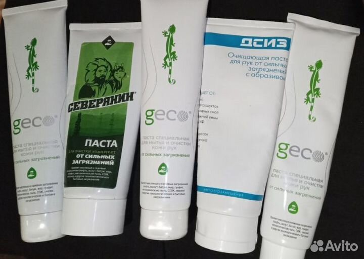 Очищающая паста/крем от сильн.загрязнений,уф излуч
