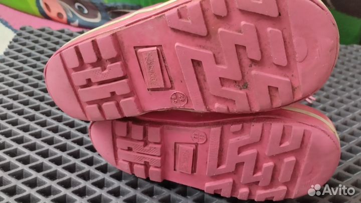 Резиновые сапоги 26 утеплённые