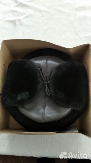 Шапка ушанка вмф