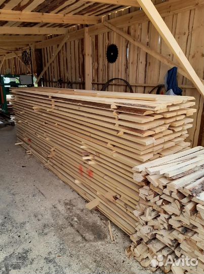 Доска обрезная 200х50x3м от производителя 1 сорт