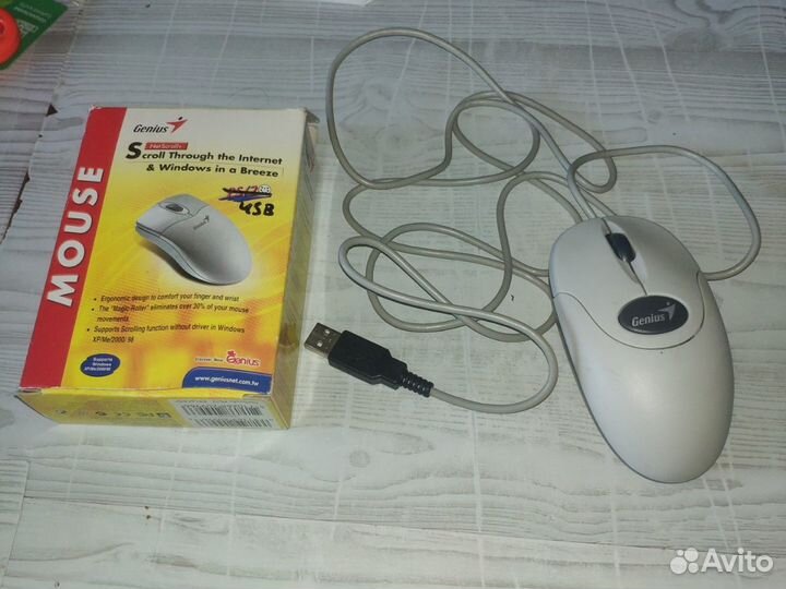 Мышь genius netscroll 110 USB