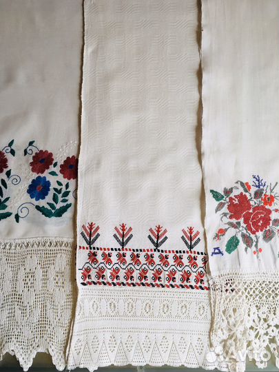 Полотенце - рушник самотканый,100 хлопок