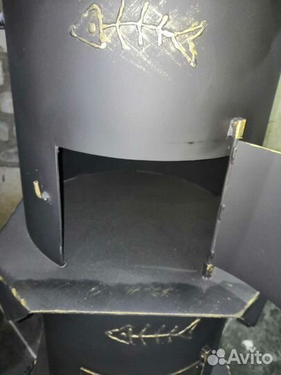 Печь дровяная под казан