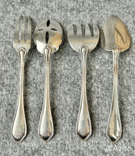 Сервировочный набор, посеребрение, Франция