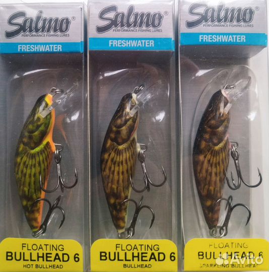 Salmo Bullhead 6F - HBD/BD/SBD