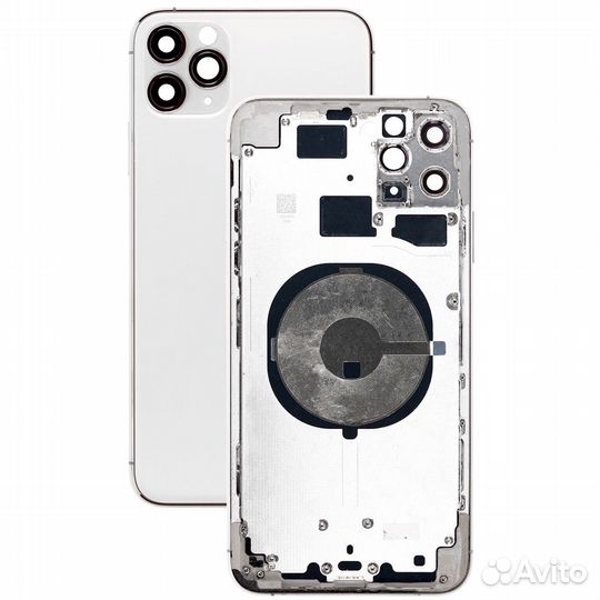 Корпус для iPhone 11 Pro (Ростест) (белый) OEM