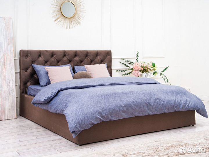 Kровать двуспальная, Без предоплаты