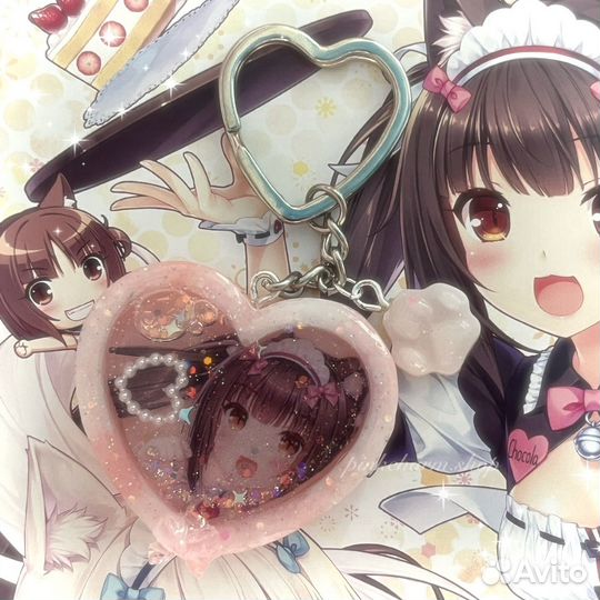 Комплект брелков Nekopara Chocola Vanilla