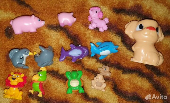 Киндер сюрприз разные зверюшки и животные