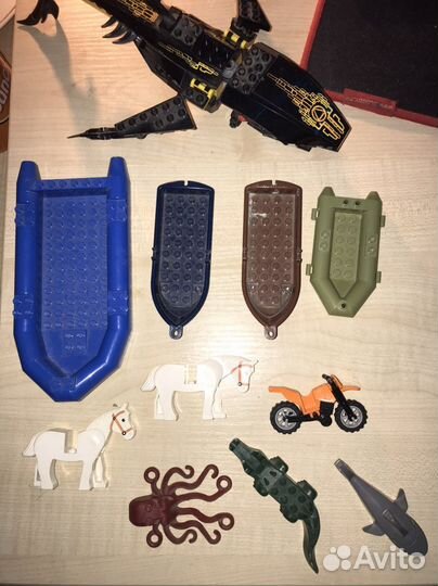 Транспорт, животные, аксессуары Lego