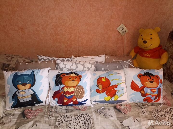 Бортики в детскую кроватку