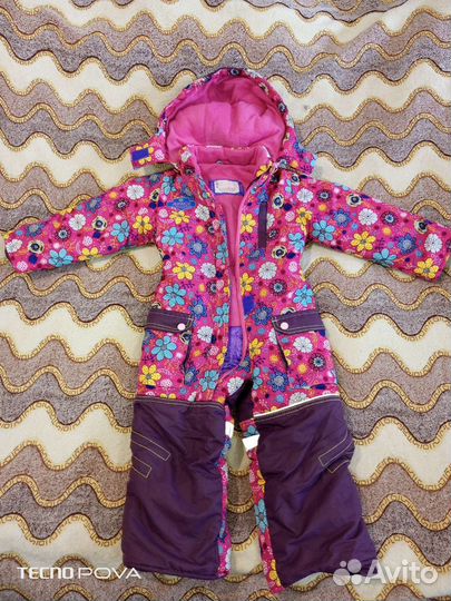 Зимний костюм на девочку