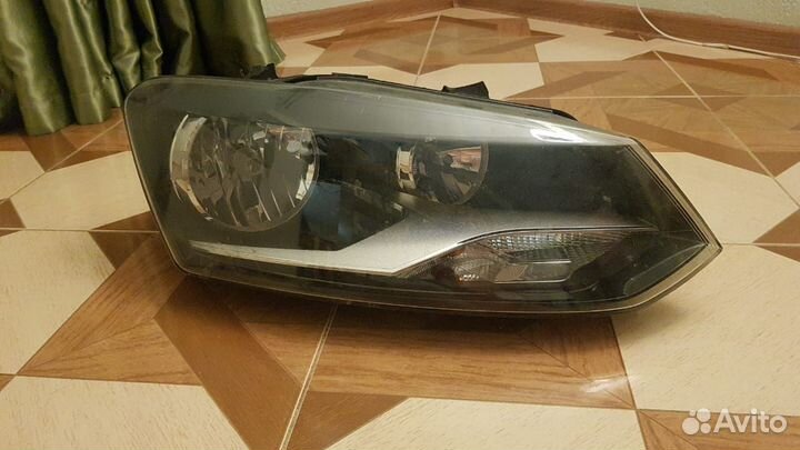 Двойная галогенная фара