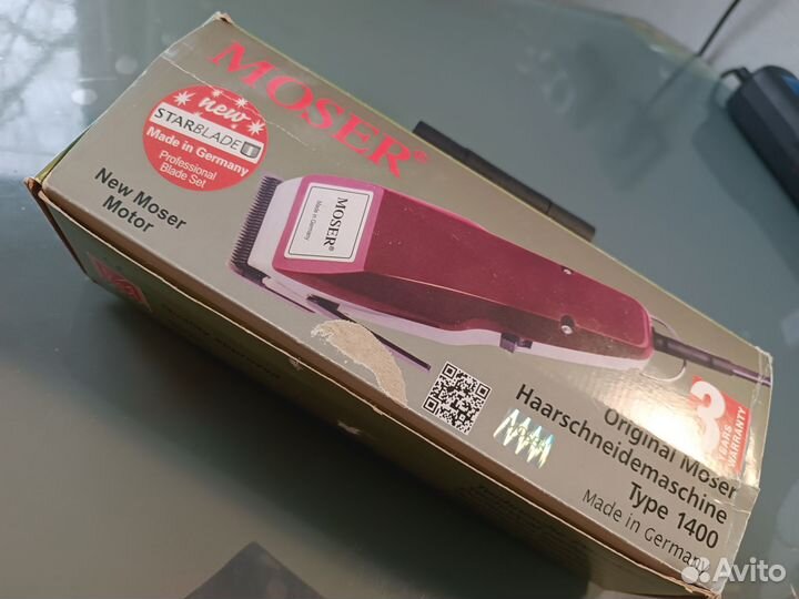 Машинка для стрижки волос Moser новая