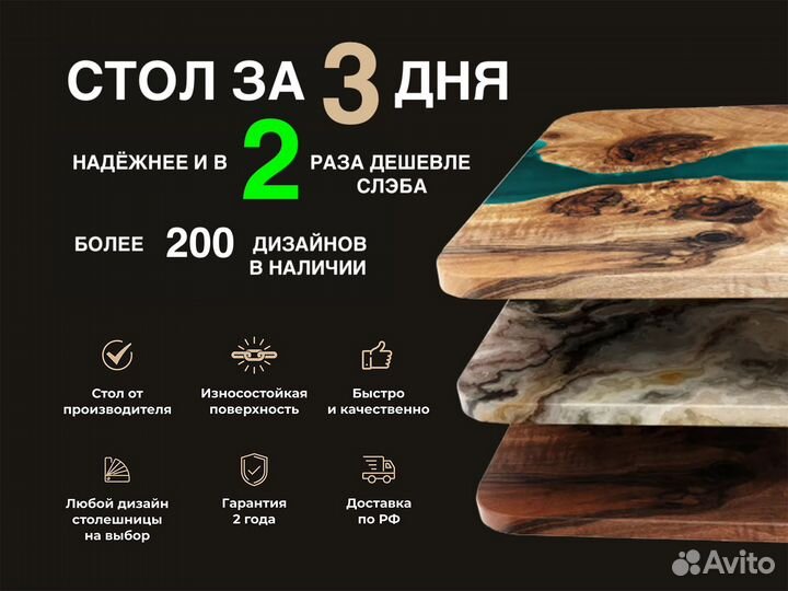 Стол кухонный thetable 120x80 см 3.12/3.2 riveror