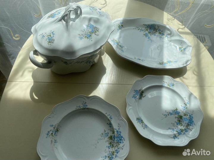 Столовый сервиз фаянс