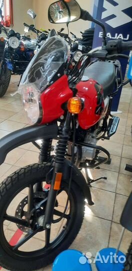 Мотоцикл Bajaj Boxer BM150X с дисковым тормозом